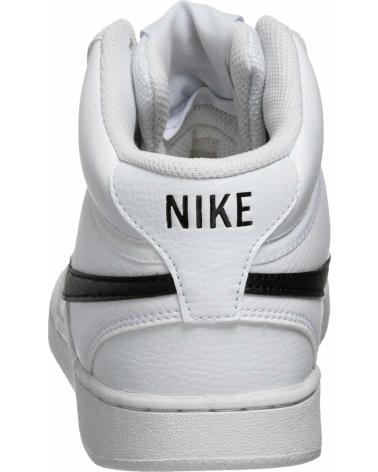 NIKE SAPATILHAS COURT VISION MID DN3577 BRANCAS COM LOGÓTIPO PRETO VARIOS COLORES
