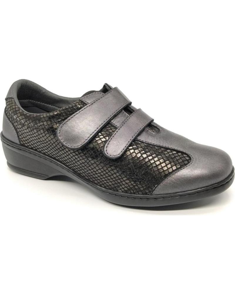 SAPATO NOTTON VELCRO CINZA 1161 GRIS