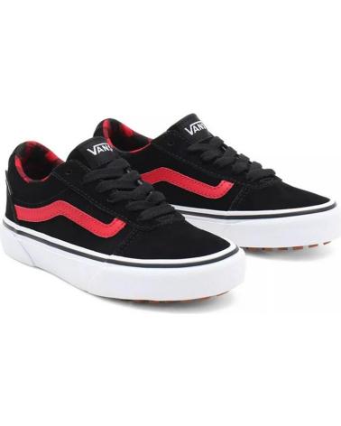 Woman Zapatillas deporte VANS OFF THE WALL DEPORTIVOS VANS WARD VANSGUARD -ROJO VN0A5KY79BY1 NEGRO
