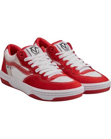 VANS ROWAN 2 SKATE-SCHUHE HERREN ROT-WEISS VN0A2Z3IY521 ROJO-BLANCO
