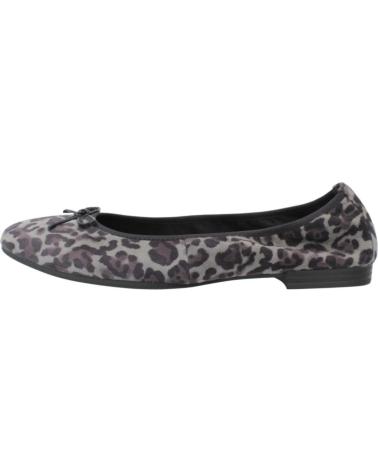 SAPATILHAS TAMARIS MODELO 22116 ESTAMPA ANIMAL LEOPARDO CINZENTO GRYLEOP
