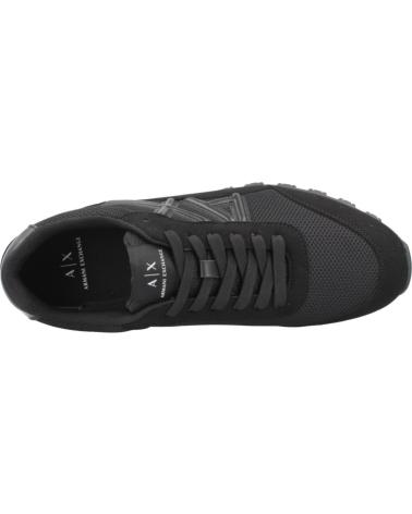 ARMANI EXCHANGE - ZAPATILLAS NEGRAS PARA HOMBRE NEGRO