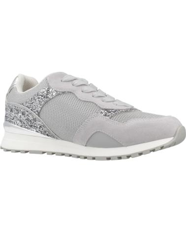 TÊNIS LIU JO MAXI WONDER LOW 02 CINZA PRATA SILVER