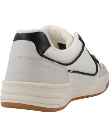 TOMMY JEANS ZAPATILLAS HOMBRE MODELO TJM CUPSOLE ELEVATED LEA COLOR BLAN YBI