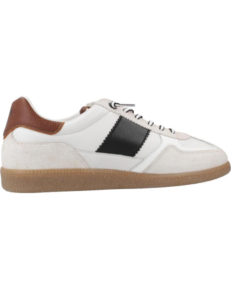 Cetti Zapatos De Hombre Con Cordones Deportivos Con Cordones Blanco Ocio, Blanco Natural, 42 EU