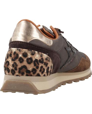 CETTI 1259 C1259SRA SAPATILHAS CASTANHO CACAU COM DETALHES ESTAMPADO ANIMAL CACAO