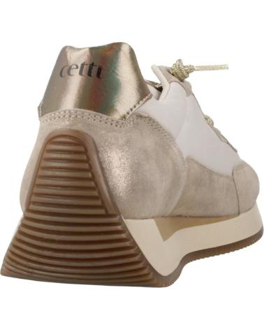 CETTI C-1375 TÊNIS MESH BEGE CINZA TONS DESERT DESERT