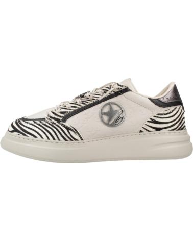 TÊNIS CETTI C-1401 C1401SRA ESTAMPA ZEBRA OFF-WHITE WHITE