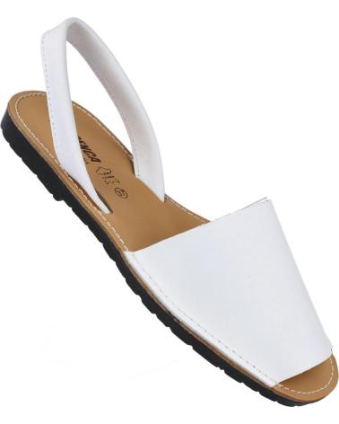 SANDALI BIANCHI APERTI L&R SHOES BLANCO