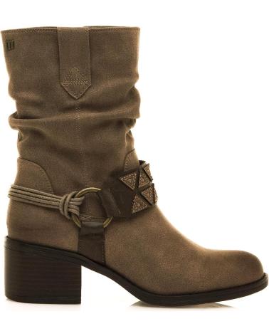 MTNG 54666 STIVALI STILE BIKER MARRONI CON FIBBIA DECORATIVA MARRóN