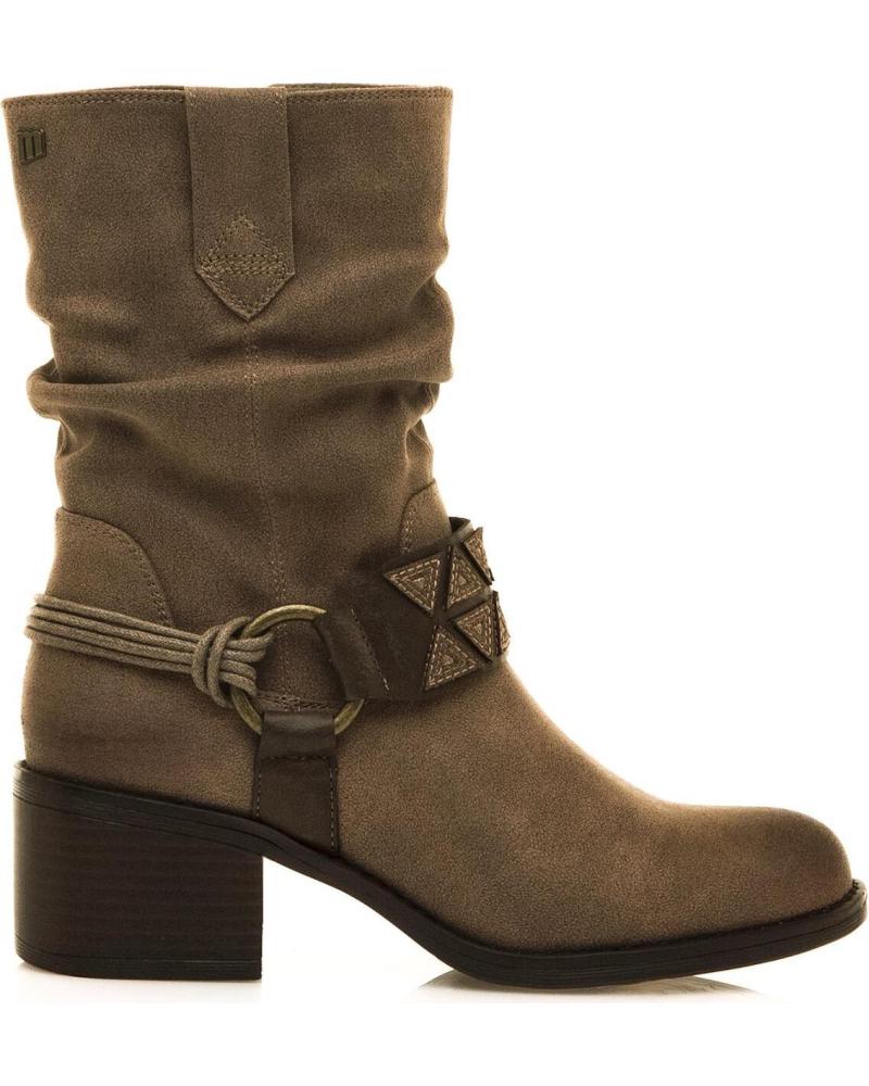 MTNG 54666 STIVALI STILE BIKER MARRONI CON FIBBIA DECORATIVA MARRóN