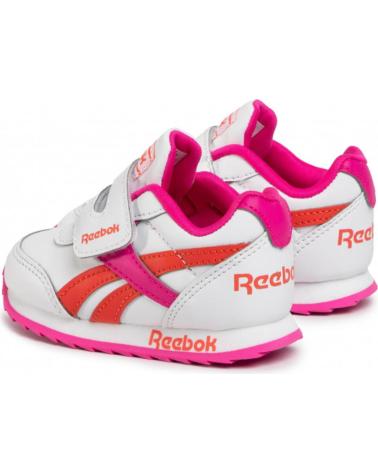 REEBOK CLJOG 2KC FW8965 WEISS ROSA ROT SCHUHE CLARO