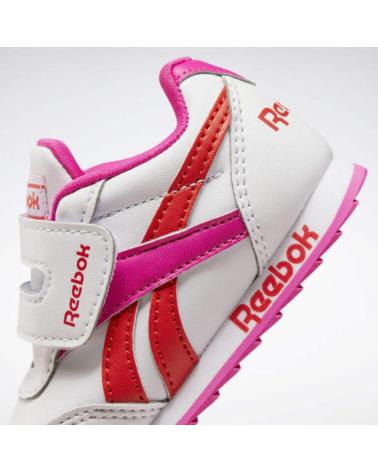 REEBOK CLJOG 2KC FW8965 WEISS ROSA ROT SCHUHE CLARO