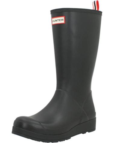 Botas De Agua De Mujer HUNTER BOTA AGUA MEDIA CAA  NEGRO