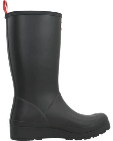 Botas De Agua De Mujer HUNTER BOTA AGUA MEDIA CAA  NEGRO