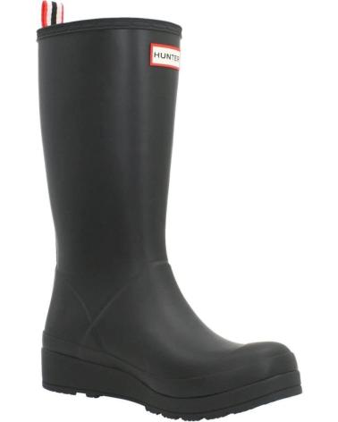 Botas De Agua De Mujer HUNTER BOTA AGUA MEDIA CAA  NEGRO