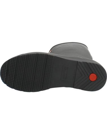 Botas De Agua De Mujer HUNTER BOTA AGUA MEDIA CAA  NEGRO