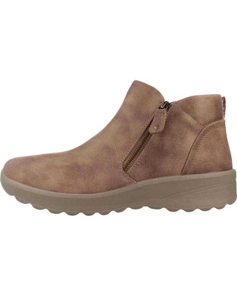 Bottines pour Femme SKECHERS BOTINES PLANOS FALL IN BLOOM MUJER TAUPE MARRóN