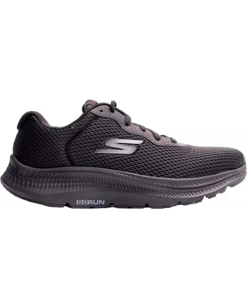 SKECHERS GO RUN 2.0 220864-BBK BLACK RUNNING SHOE NEGRO