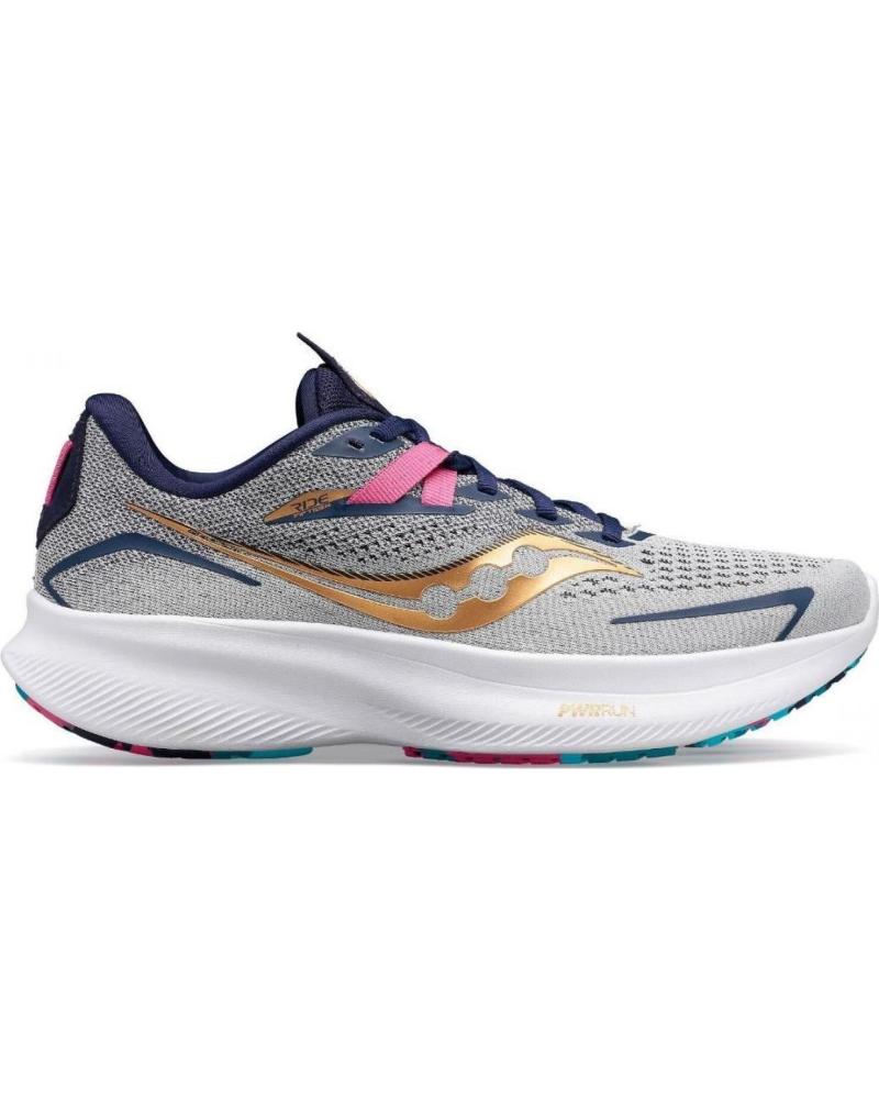 Saucony ride 9 clearance mujer gris