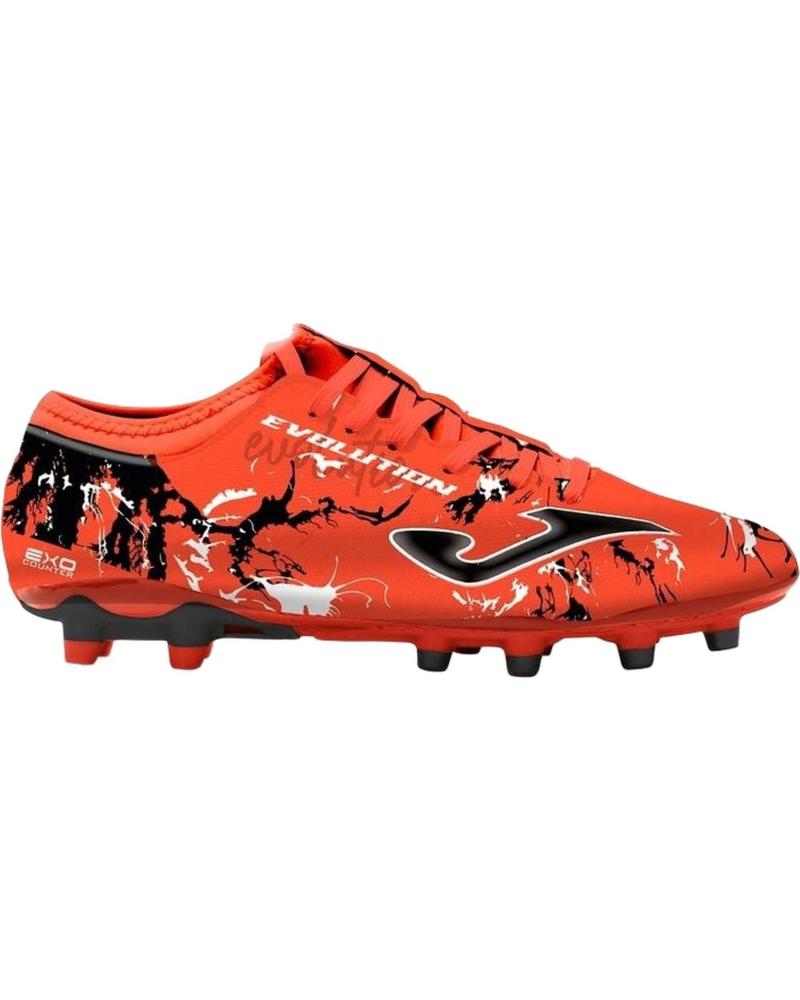 SCARPA DA CALCIO JOMA EVOLUTION NERO CORALLO ARANCIONE NARANJA
