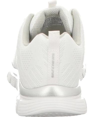 SKECHERS ZAPATILLA GRACEFUL MUJER 12615-WSL BLANCO