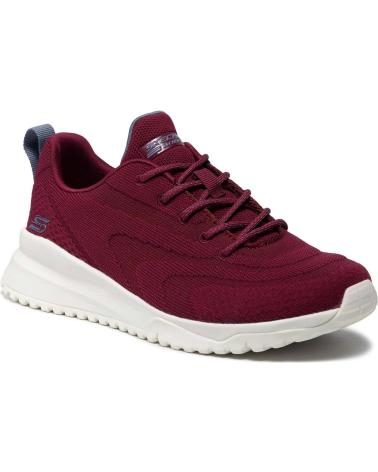 SAPATILHAS SKECHERS BOSS SQUAD BORGONHA - MODELO 117187-BURG GRANATE