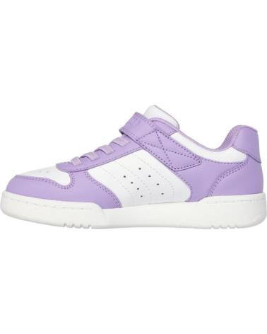 SKECHERS QUICK STREET 310241L-WLV WHITE LILAC BLANCO LILA