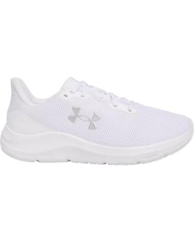UNDER ARMOUR PURSUIT 4 - ZAPATILLAS DE RUNNING BLANCAS (3028261-101) BLANCO
