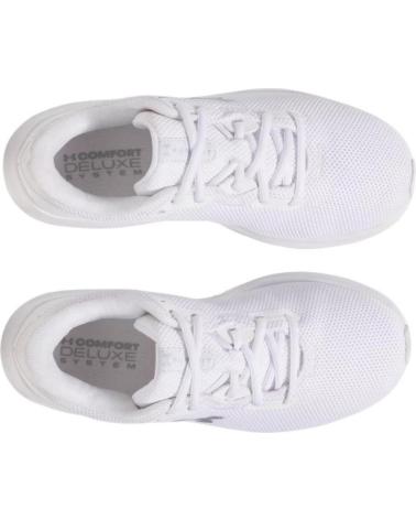 UNDER ARMOUR PURSUIT 4 - ZAPATILLAS DE RUNNING BLANCAS (3028261-101) BLANCO