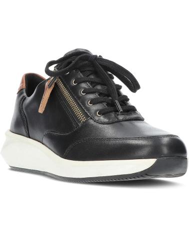 Sneaker für Damen CLARKS ZAPATILLAS UN RIO ZIP BLACK