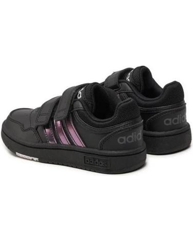 Deportivas ADIDAS  de Niña y Niño ZAPATILLAS HOOPS 3 0 CF NEGRA DORADO  NEGRO