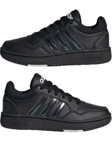 ZAPATILLAS ADIDAS HOOPS 3.0 NEGRAS GZ9671 NEGRO