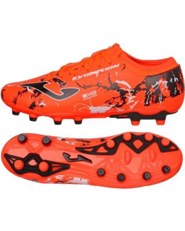 SCARPA DA CALCIO JOMA EVOLUTION NERO CORALLO ARANCIONE NARANJA