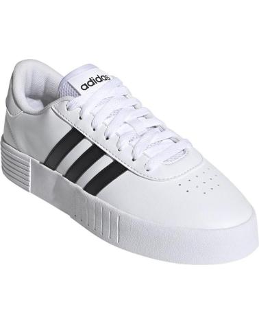 Zapatillas deporte ADIDAS  de Mujer DEPORTIVOS COURT BOLD  NEGRO FY7795  BLANCO