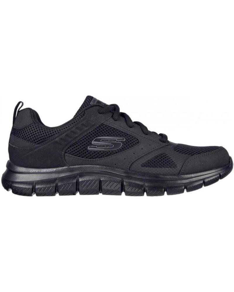 SKECHERS ZAPATILLAS HOMBRE TRACK 232398 NEGRO