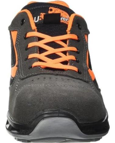 SCARPE ANTINFORTUNISTICHE U-POWER ORANGE GRIGIE GRIS