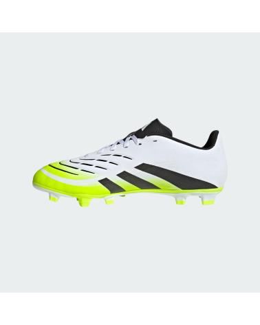 ADIDAS ZAPATILLAS PREDATOR CLUB FG - MG BLANCAS NEGRAS VERDE FLUO J NAN