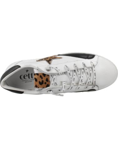 CETTI SNEAKER C-1342 C1342SRA | STAR ANIMAL PRINT WHITE USED BLANCO