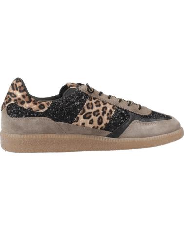 BASKETS CETTI C-1395 IMPRIMÉ ANIMAL DAIM PAILLETÉ NOIR | RÉF. SRA GLTNGR GLTNGR