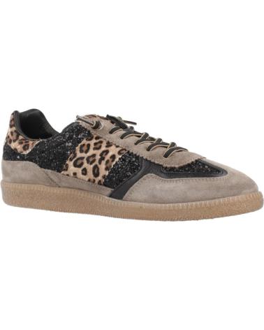BASKETS CETTI C-1395 IMPRIMÉ ANIMAL DAIM PAILLETÉ NOIR | RÉF. SRA GLTNGR GLTNGR