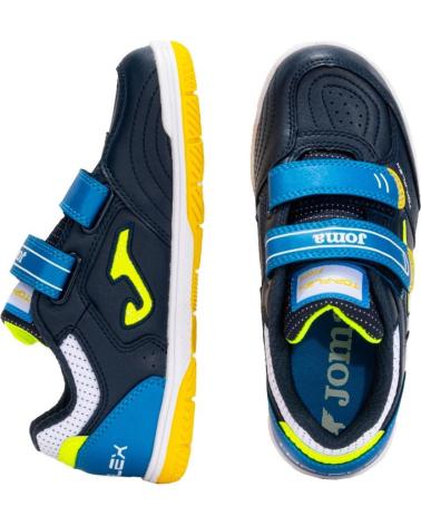 JOMA ZAPATILLAS TOP FLEX JR 2503 AZUL MARINO AMARILLO TPJW2503INV NAN