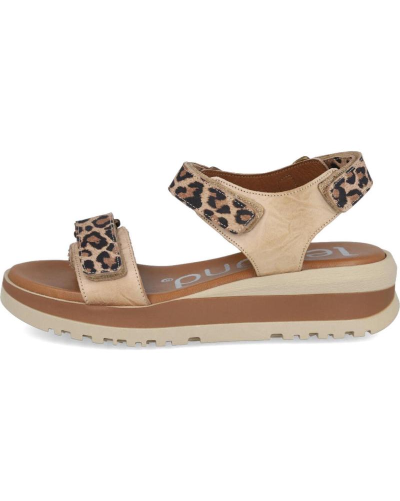 SUAVE BY LEYLAND SUAVE BY LEYLAND SANDALIAS PLATAFORMA MD5403 ANIMAL PRINT BEIGE