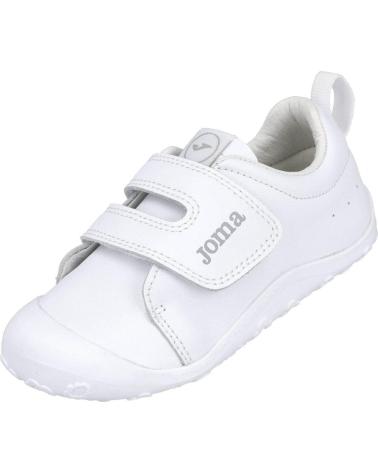SNEAKERS BAREFOOT JOMA TEDDY-BABY-2502 BIANCHE PER BAMBINI BLANCO