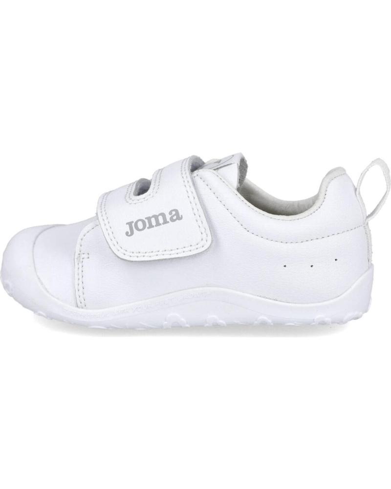SNEAKERS BAREFOOT JOMA TEDDY-BABY-2502 BIANCHE PER BAMBINI BLANCO