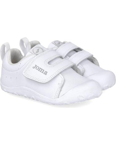 SNEAKERS BAREFOOT JOMA TEDDY-BABY-2502 BIANCHE PER BAMBINI BLANCO