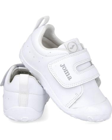 SNEAKERS BAREFOOT JOMA TEDDY-BABY-2502 BIANCHE PER BAMBINI BLANCO