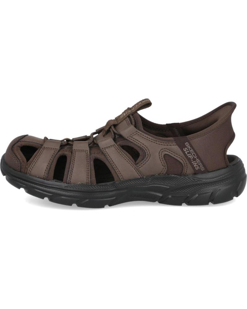 SKECHERS 205182 SLIP-INS REVOLTED - VA CHOCOLATE