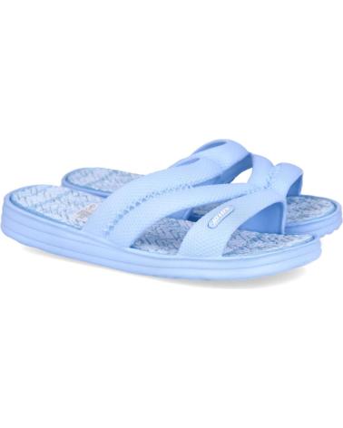 L&R SHOES LR SHOES SD10645 CHANCLAS DE PLAYA MUJ CELESTE