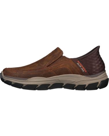SKECHERS 204810 SLIP-INS HOMBRE RF RESP MARRON